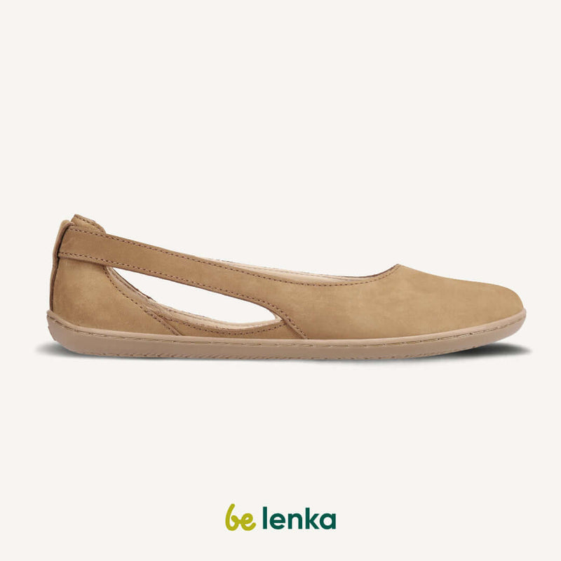 Load image into Gallery viewer, Eco-friendly Ballet Flats Be Lenka - Bellissima 2.0 - Toffee Brown