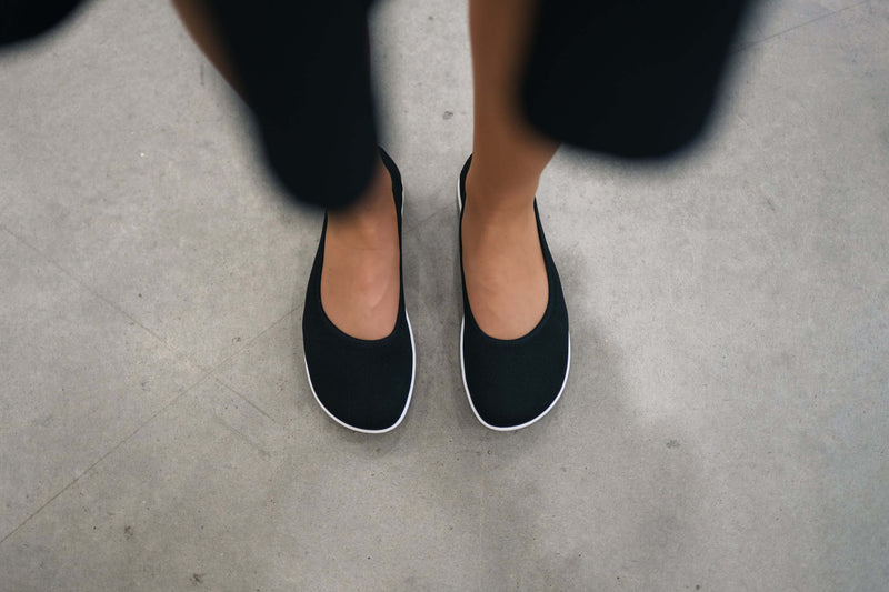 Load image into Gallery viewer, Eco-friendly Ballet Flats Be Lenka Delight - Black