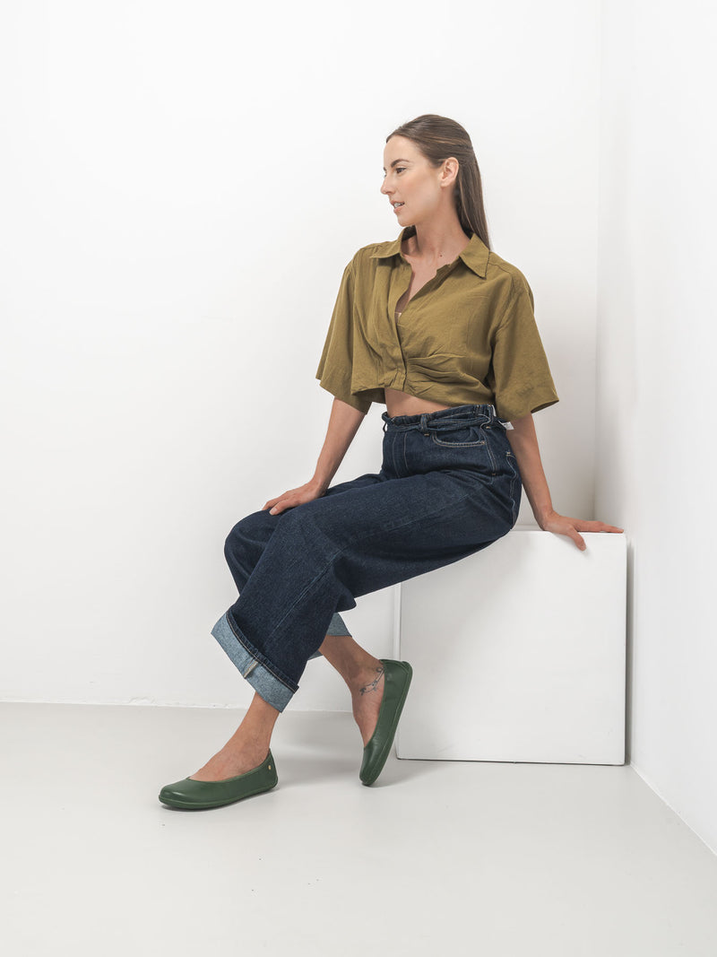 Load image into Gallery viewer, Ballet Flats Be Lenka Sophelia - Olive Green