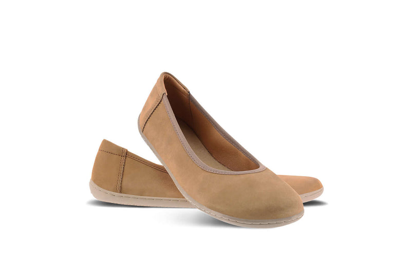 Load image into Gallery viewer, Eco-friendly Ballet Flats Be Lenka - Sophie - Toffee Brown