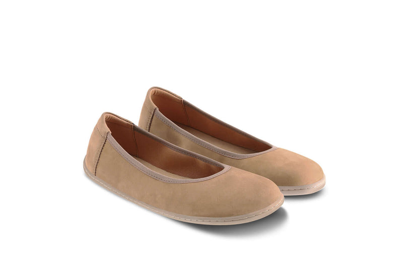 Load image into Gallery viewer, Eco-friendly Ballet Flats Be Lenka - Sophie - Toffee Brown