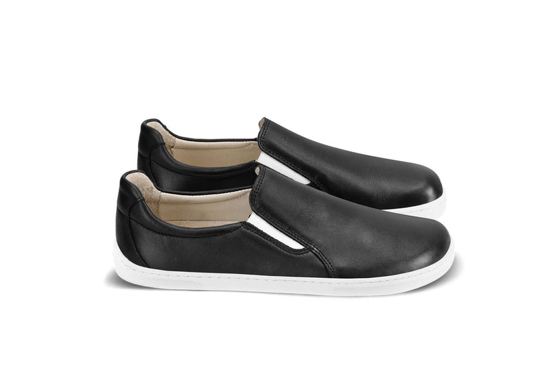 Load image into Gallery viewer, Eco-friendly Barefoot Sneakers - Be Lenka Eazy Neo - Black & White