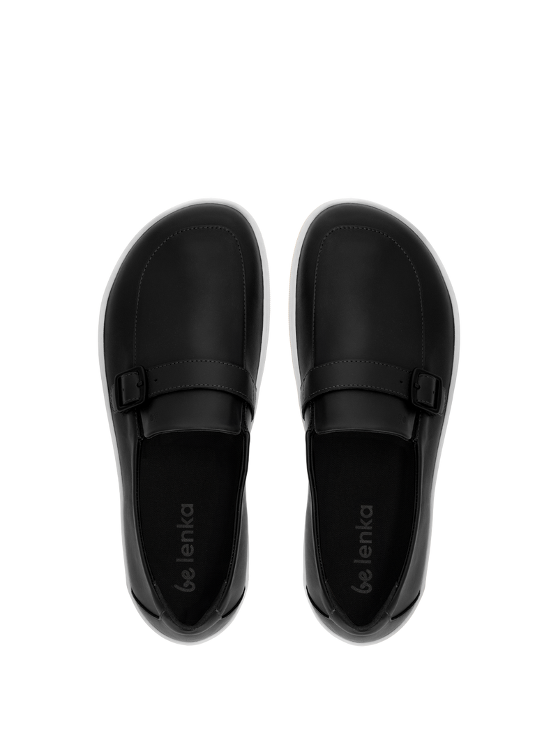 Load image into Gallery viewer, Barefoot Moccasins Be Lenka Amadeus - Black & White