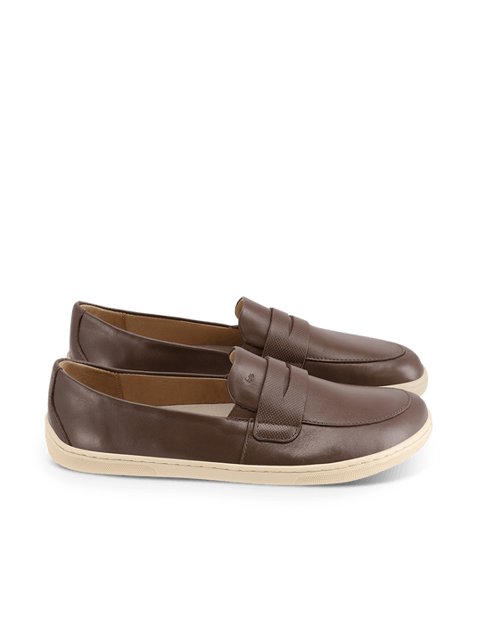 Barefoot Moccasins Be Lenka Buena - Dark Brown & Beige