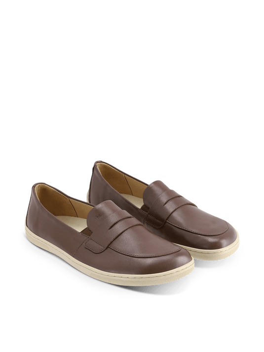 Barefoot Moccasins Be Lenka Buena - Dark Brown & Beige