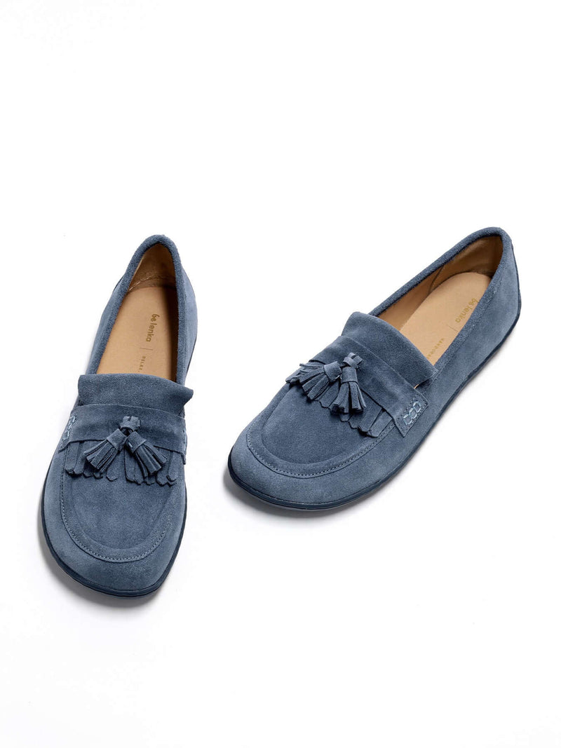 Load image into Gallery viewer, Be Lenka Fiorella Barefoot Moccasins – Soft Blue Women's Loafers