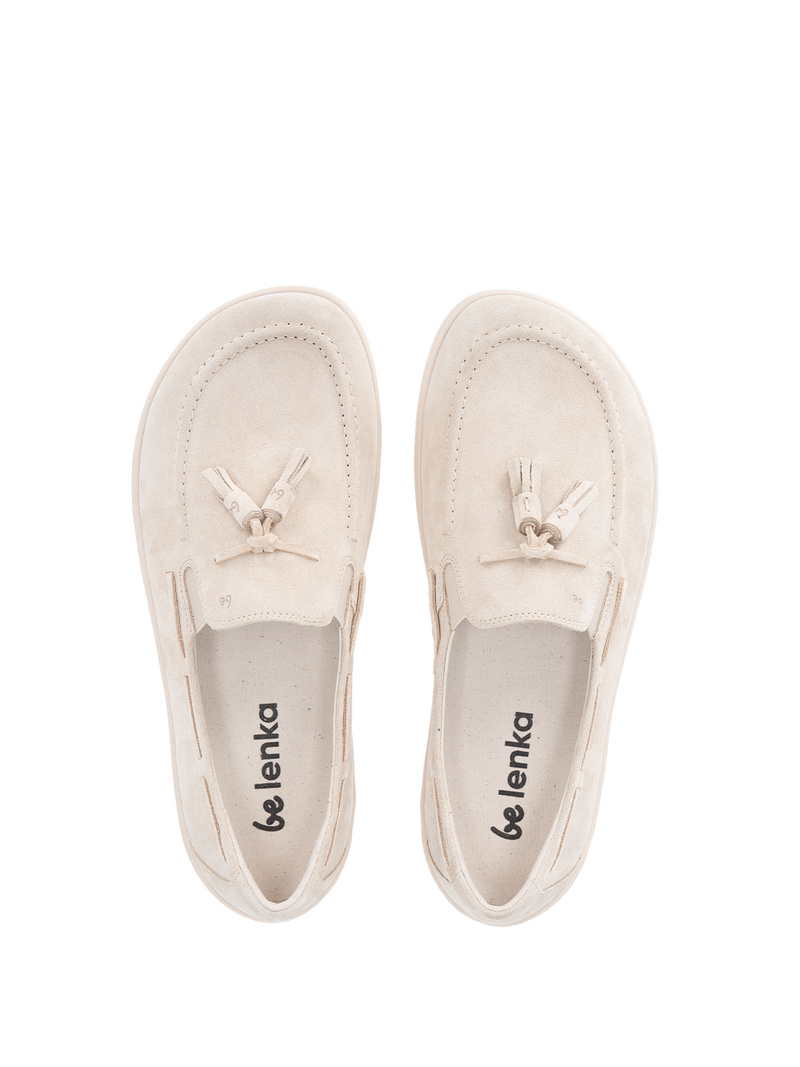 Load image into Gallery viewer, Barefoot Moccasins Be Lenka Portsiders - Beige