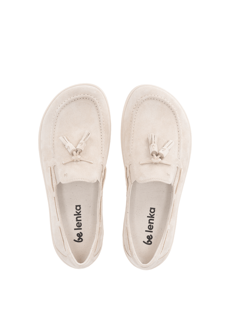 Load image into Gallery viewer, Barefoot Moccasins Be Lenka Portsiders - Beige