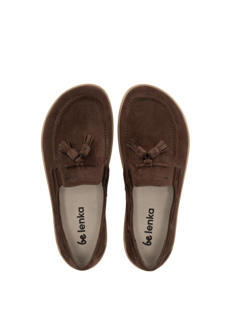 Load image into Gallery viewer, Barefoot Moccasins Be Lenka Portsiders - Dark Brown