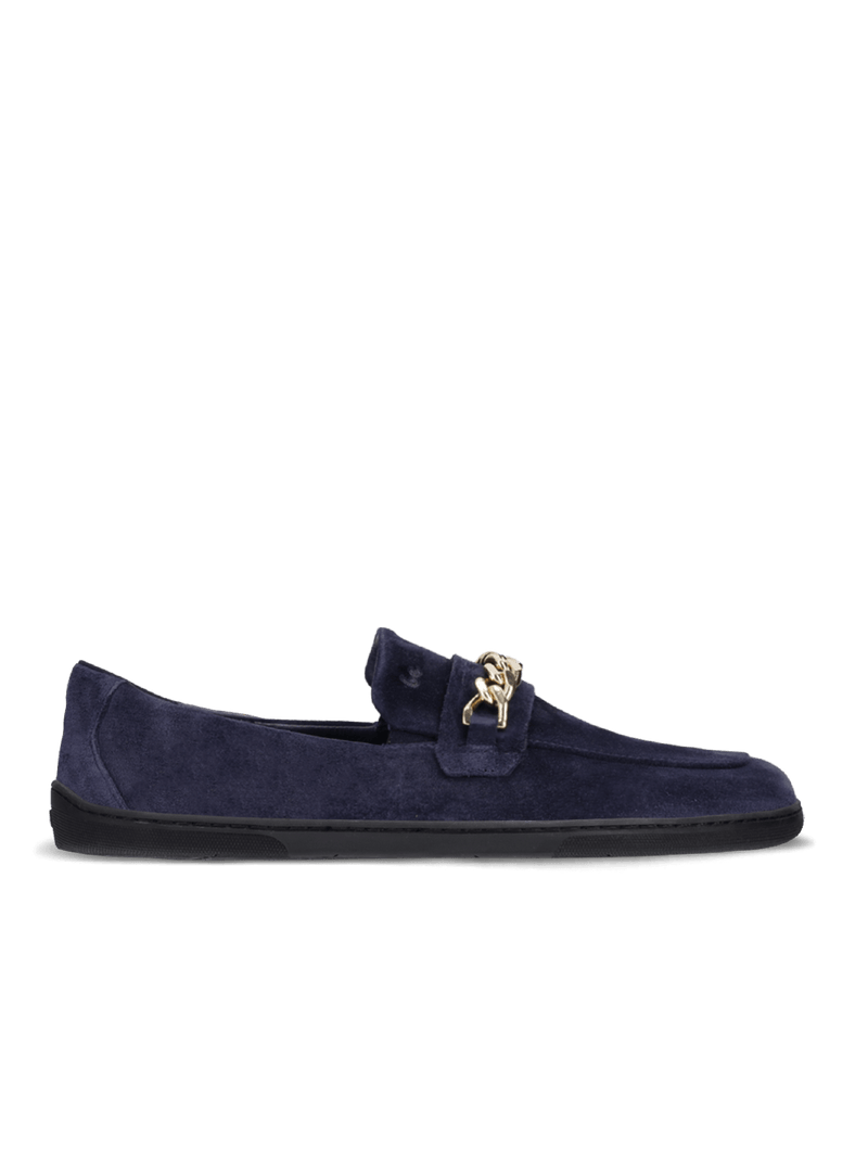 Load image into Gallery viewer, Barefoot Moccasins Be Lenka Prestage - Navy & Gold