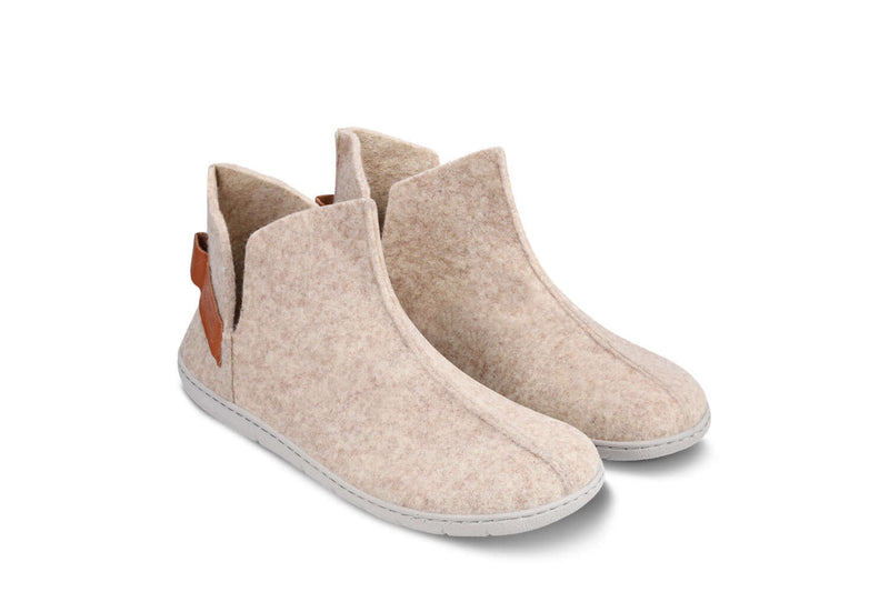Load image into Gallery viewer, Eco-friendly Barefoot slippers Be Lenka Chillax - Ankle-cut - Beige