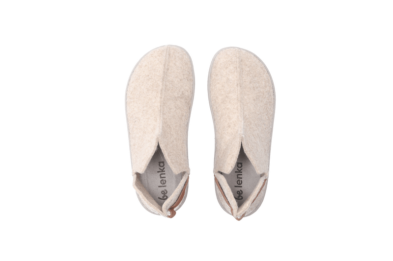 Load image into Gallery viewer, Eco-friendly Barefoot slippers Be Lenka Chillax - Ankle-cut - Beige