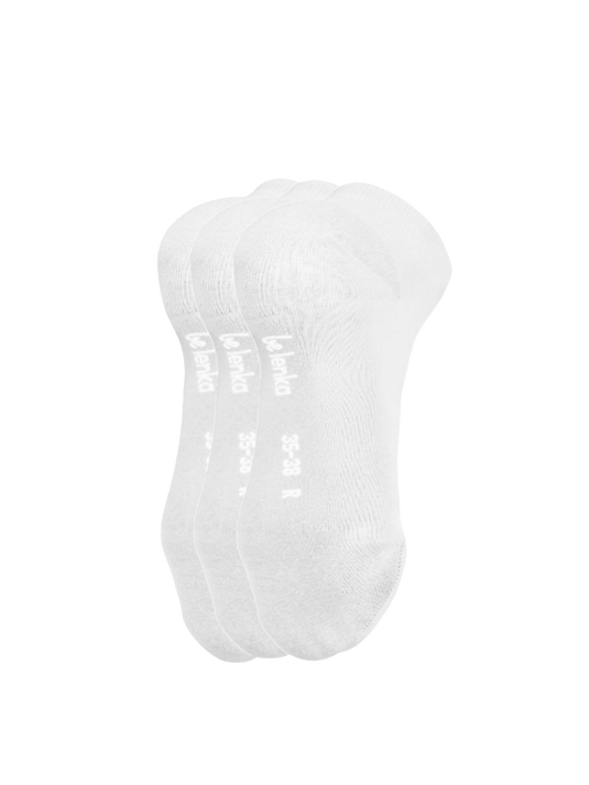 Low Cut Barefoot Socks Essentials White - 3 Pack