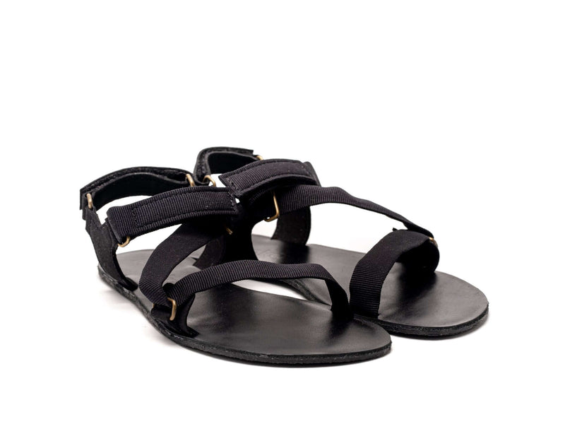 Load image into Gallery viewer, Eco-friendly Barefoot Sandals - Be Lenka Flexi - Black