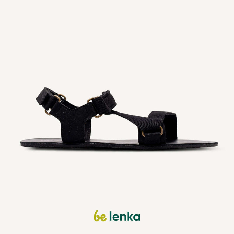 Load image into Gallery viewer, Eco-friendly Barefoot Sandals - Be Lenka Flexi - Black