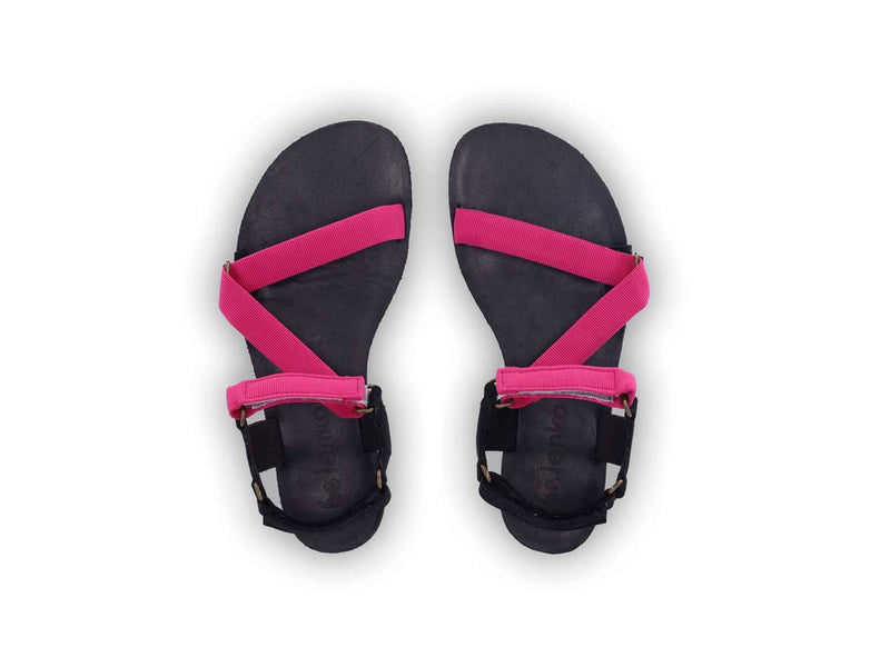 Load image into Gallery viewer, Eco-friendly Barefoot Sandals - Be Lenka Flexi - Fuchsia Pink