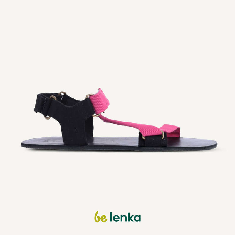 Load image into Gallery viewer, Eco-friendly Barefoot Sandals - Be Lenka Flexi - Fuchsia Pink