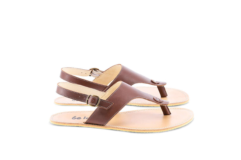 Load image into Gallery viewer, Eco-friendly Barefoot Sandals - Be Lenka Promenade - Dark Brown