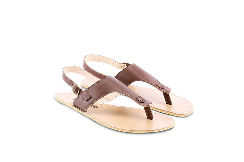 Load image into Gallery viewer, Eco-friendly Barefoot Sandals - Be Lenka Promenade - Dark Brown