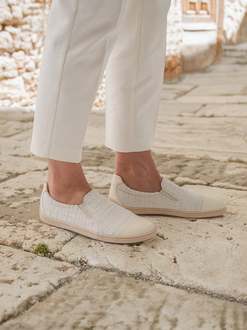 Load image into Gallery viewer, Barefoot Slip-on shoes Be Lenka Breeze - Ivory