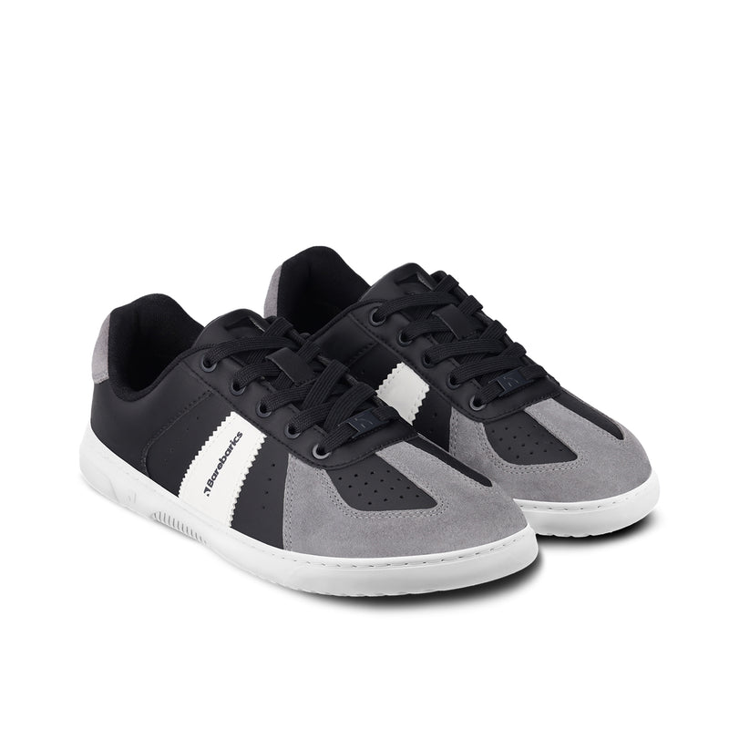 Load image into Gallery viewer, Barebarics Icara Barefoot Sneakers - Black/Grey