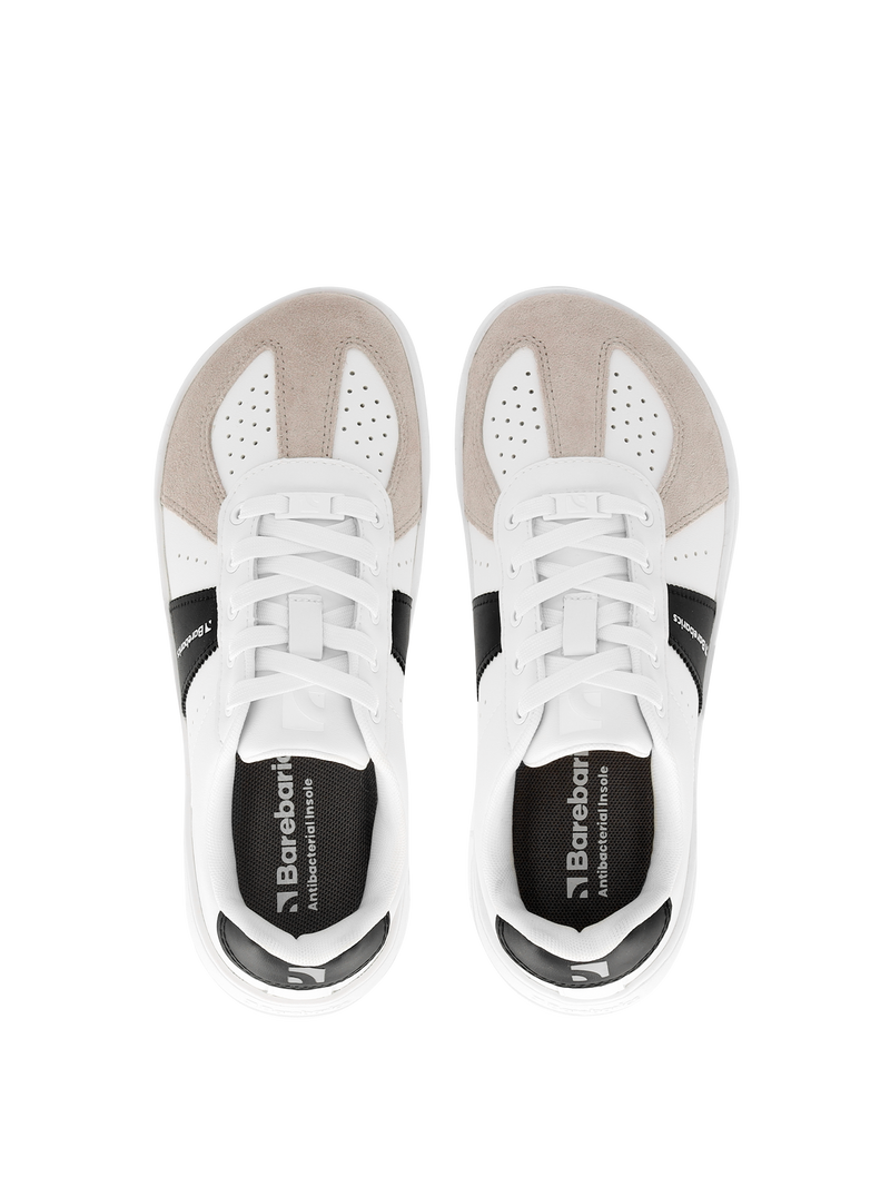 Load image into Gallery viewer, Barefoot Sneakers Barebarics Icara - White & Beige
