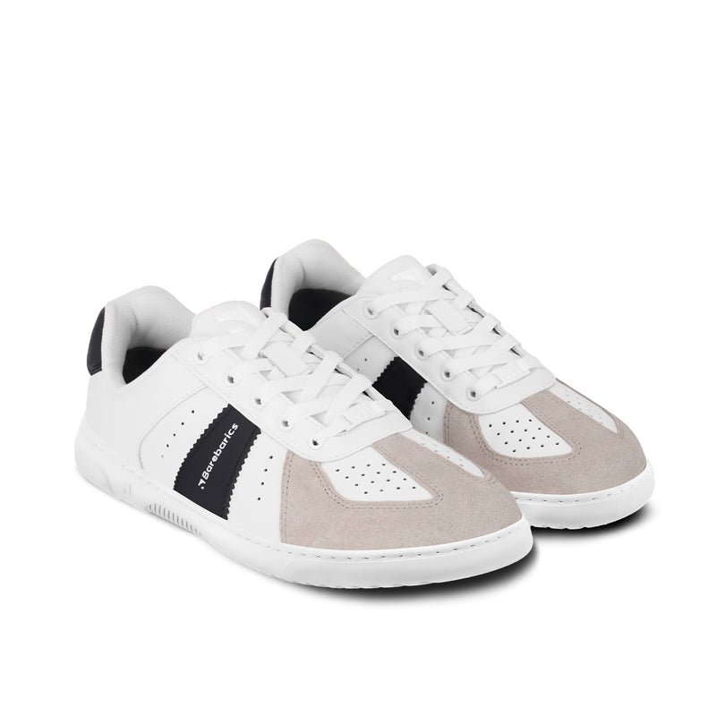 Load image into Gallery viewer, Barefoot Sneakers Barebarics Icara - White & Beige