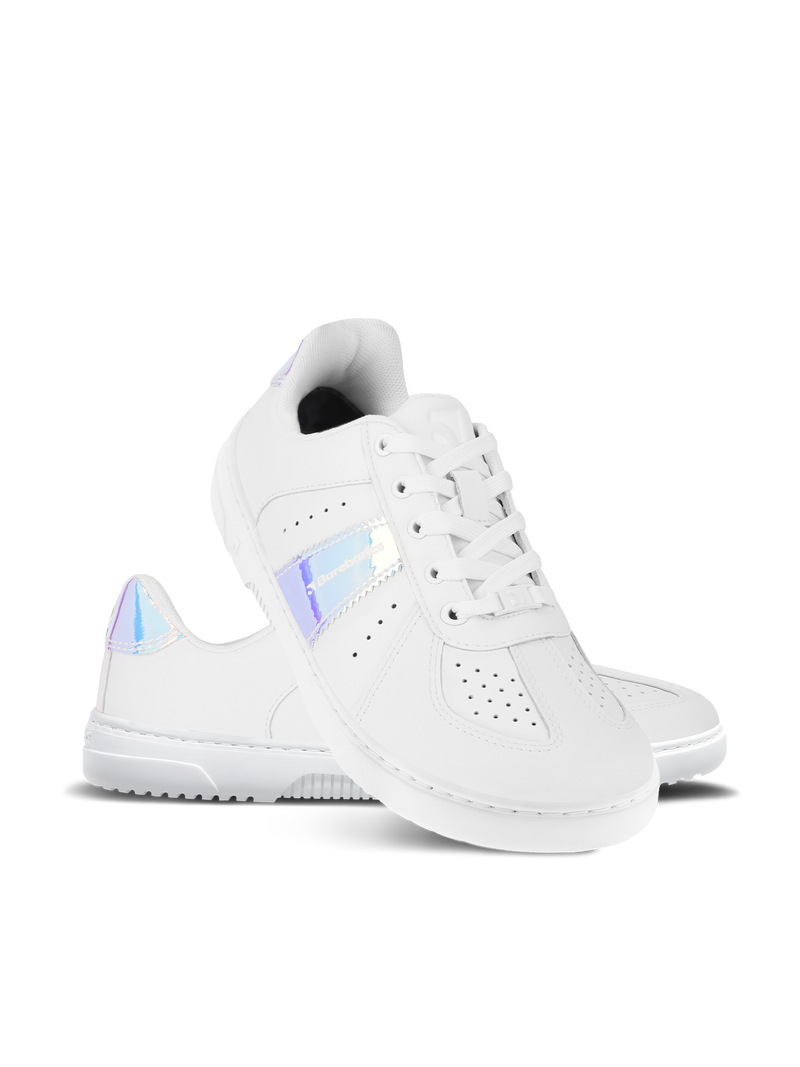 Load image into Gallery viewer, Barefoot Sneakers Barebarics Icara - White & Pastel Iridescent