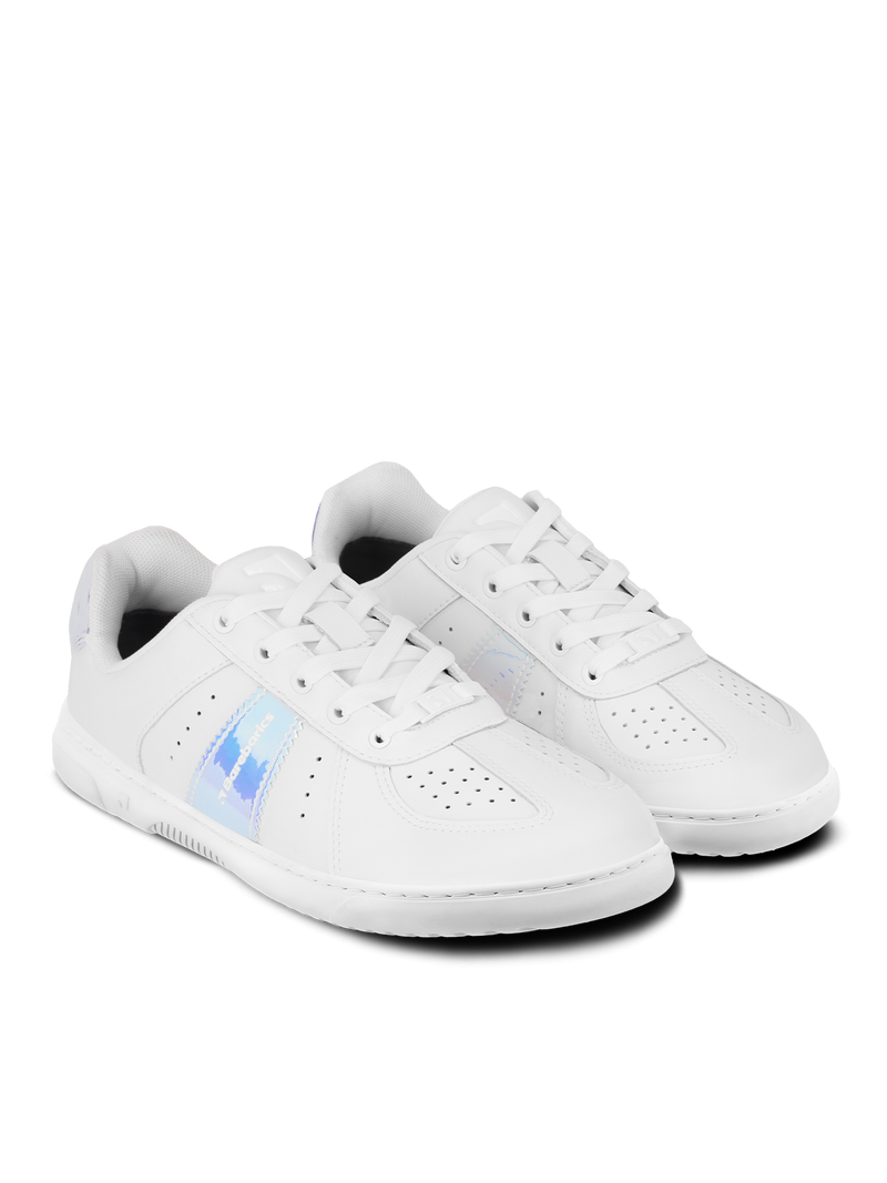 Load image into Gallery viewer, Barefoot Sneakers Barebarics Icara - White & Pastel Iridescent