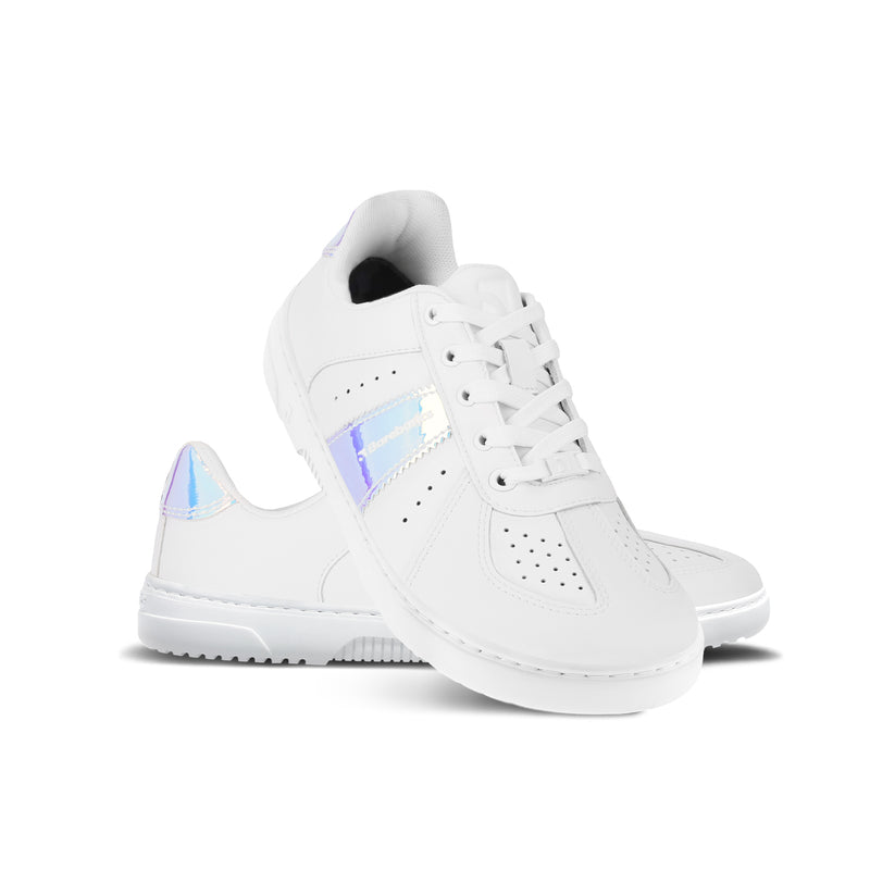 Load image into Gallery viewer, Barefoot Sneakers Barebarics Icara - White & Pastel Iridescent