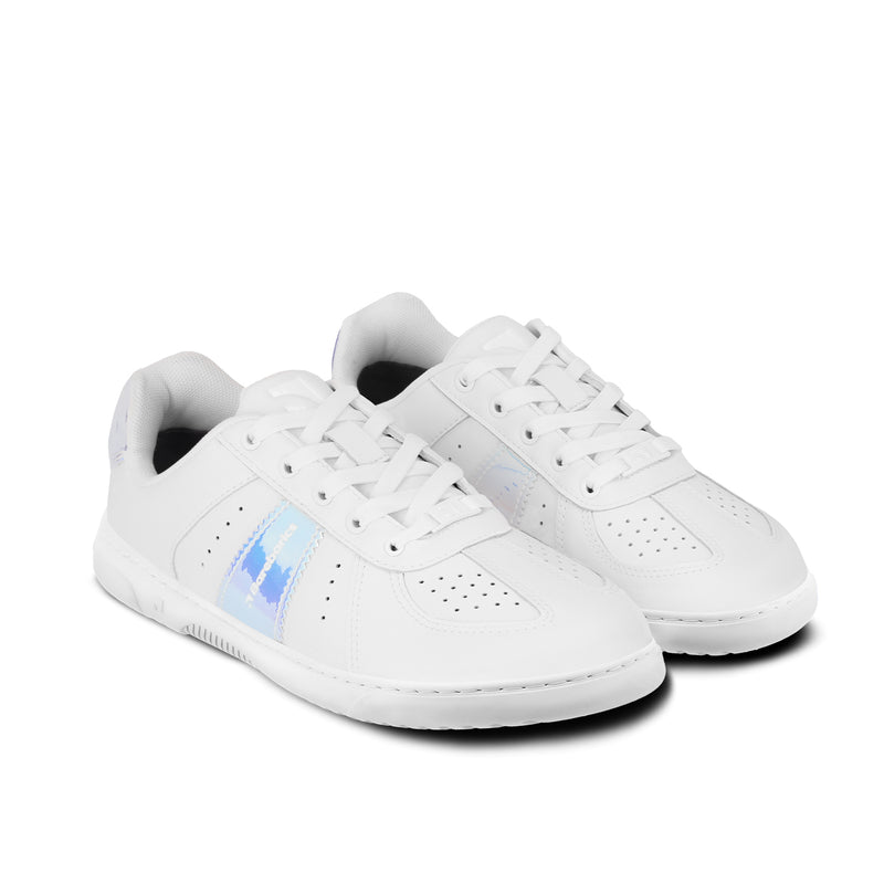 Load image into Gallery viewer, Barefoot Sneakers Barebarics Icara - White & Pastel Iridescent