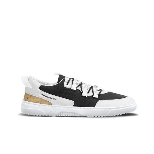 Eco-friendly Barefoot Sneakers Barebarics Revive - Light Grey & Black