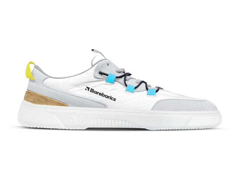 Load image into Gallery viewer, Eco-friendly Barefoot Sneakers Barebarics - Revive - White & Grey