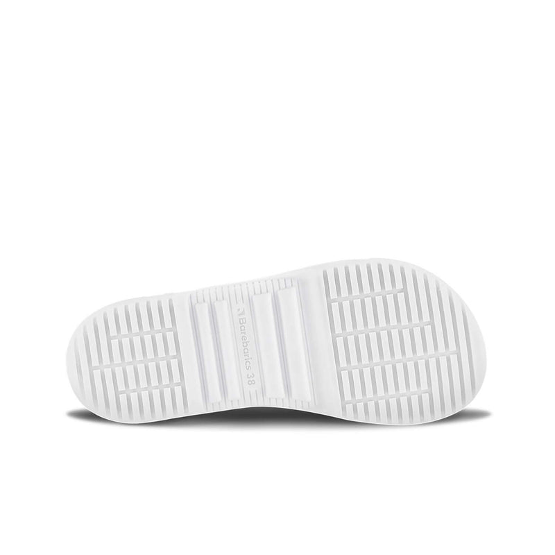 Load image into Gallery viewer, Eco-friendly Barefoot Sneakers Barebarics Zing Velcro - All White - Leather