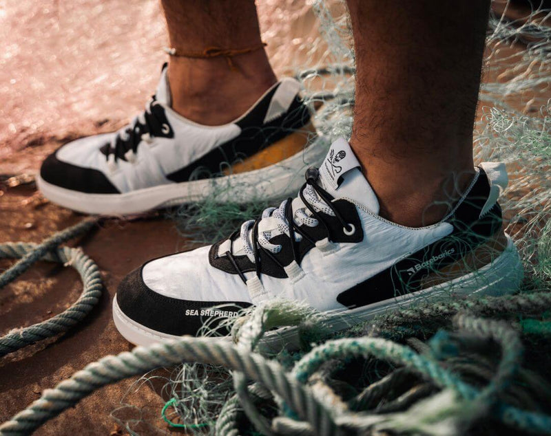 Load image into Gallery viewer, Barefoot Sneakers Barebarics Revive X Sea Shepherd - Orca