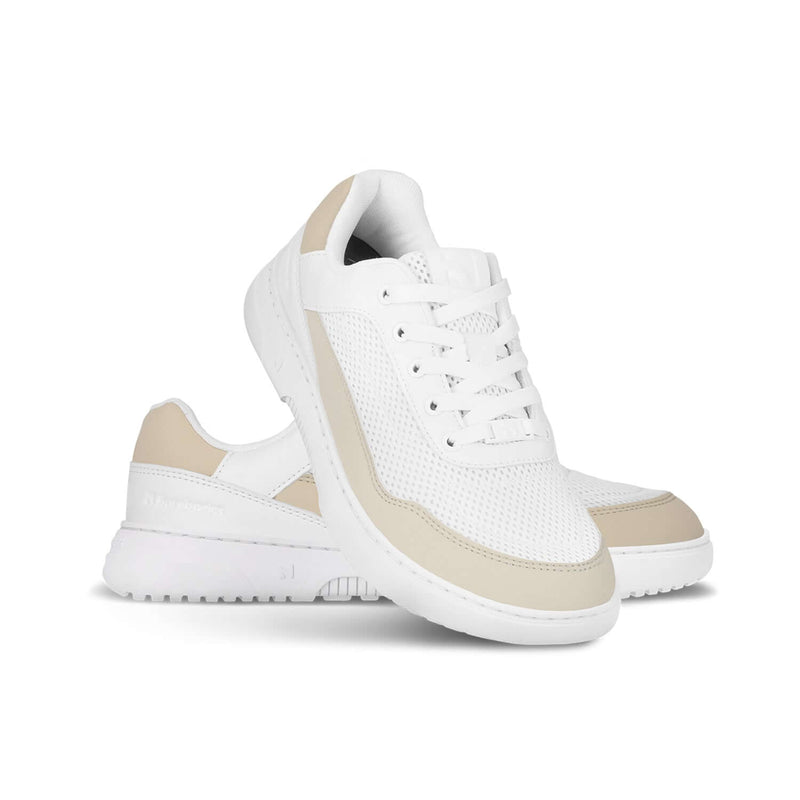 Load image into Gallery viewer, Barefoot Sneakers Barebarics Vaporo - White & Beige