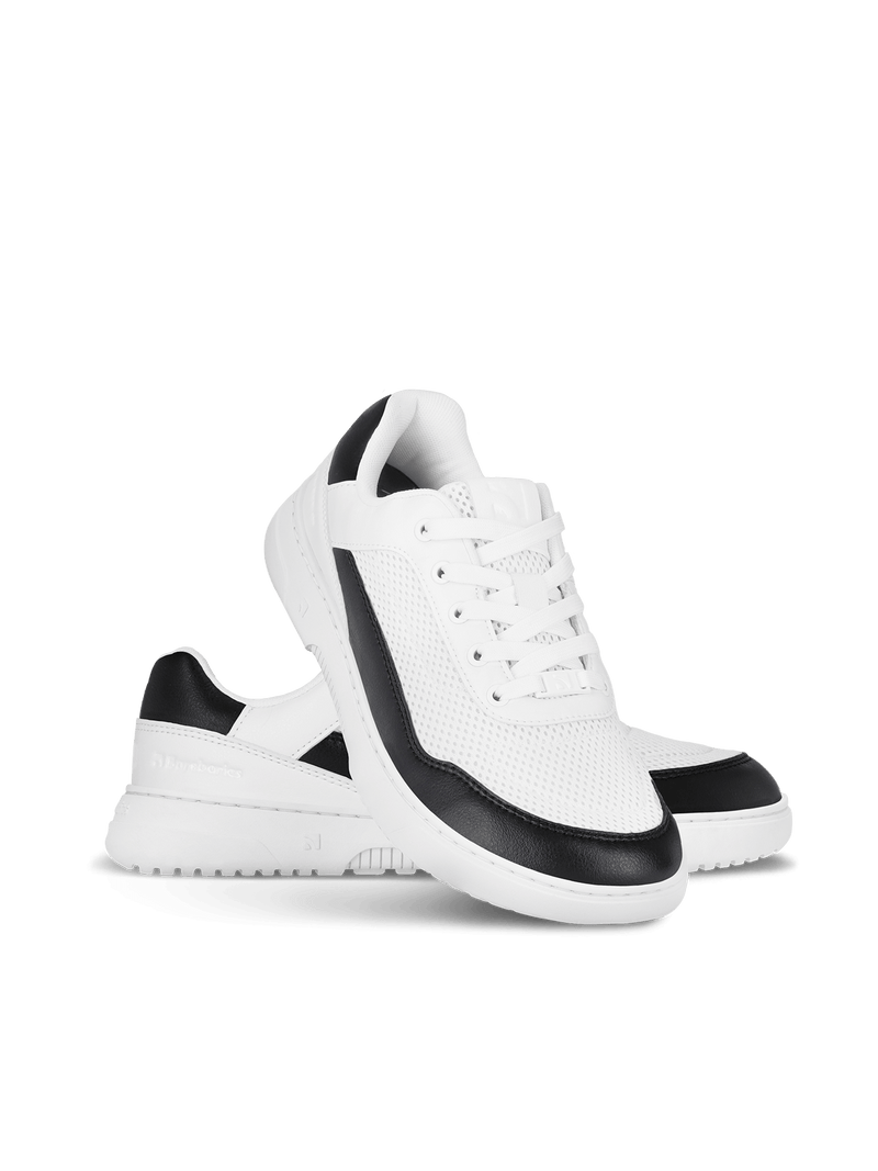 Load image into Gallery viewer, Barefoot Sneakers Barebarics Vaporo - White & Black