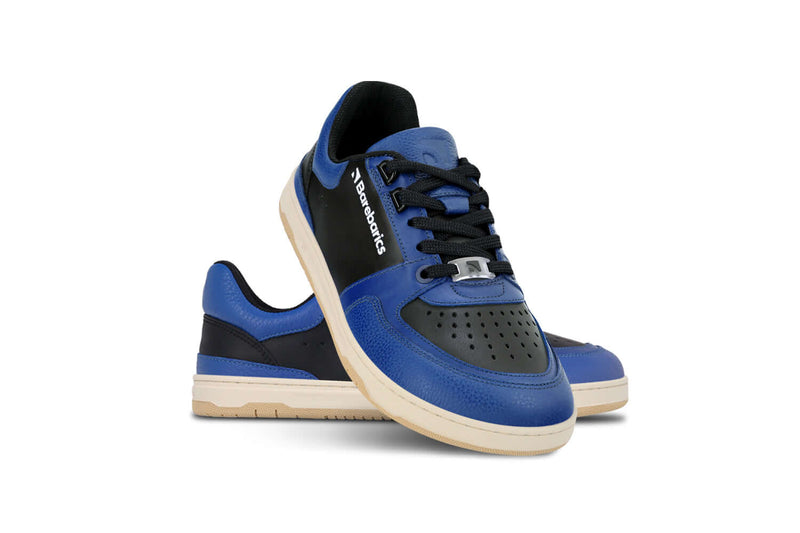 Load image into Gallery viewer, Barefoot Sneakers Barebarics Wave - Black & Blue
