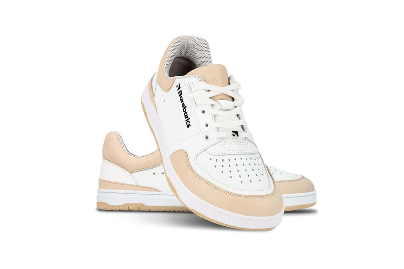 Load image into Gallery viewer, Barefoot Sneakers Barebarics Wave - White & Beige