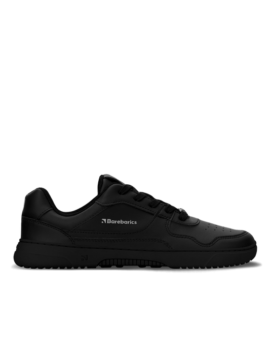 Barefoot Sneakers Barebarics Zing - All Black - Leather