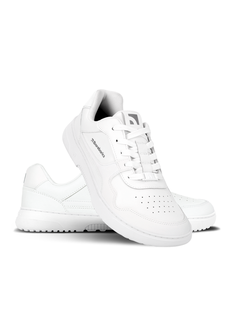 Load image into Gallery viewer, Barefoot Sneakers Barebarics Zing - All White - Leather