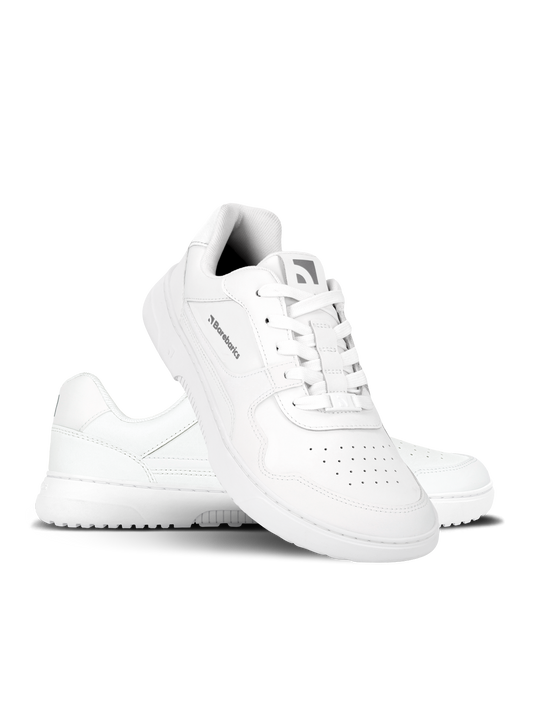 Barefoot Sneakers Barebarics Zing - All White - Leather