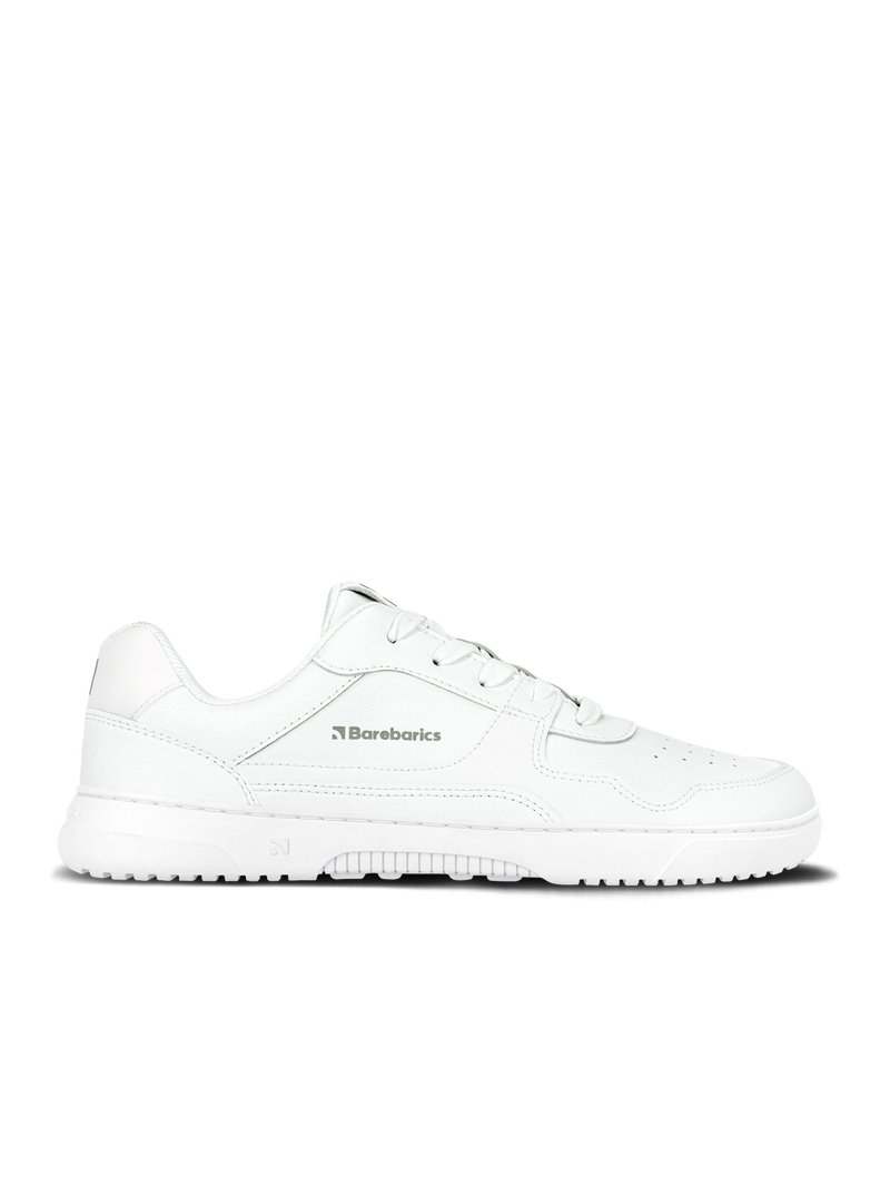 Load image into Gallery viewer, Barefoot Sneakers Barebarics Zing - All White - Leather