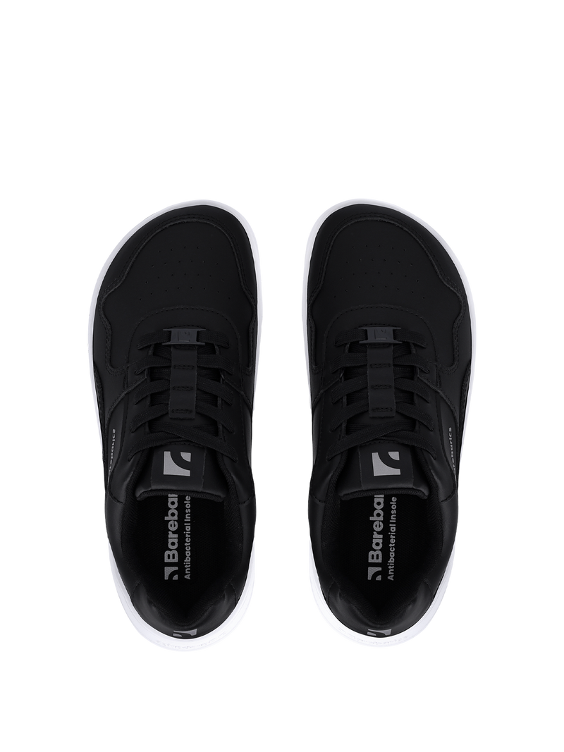 Load image into Gallery viewer, Barebarics Zing Barefoot Sneakers – Black & White