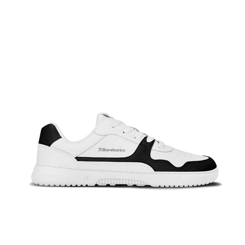 Load image into Gallery viewer, Barefoot Sneakers Barebarics Zing - White & Black - Leather