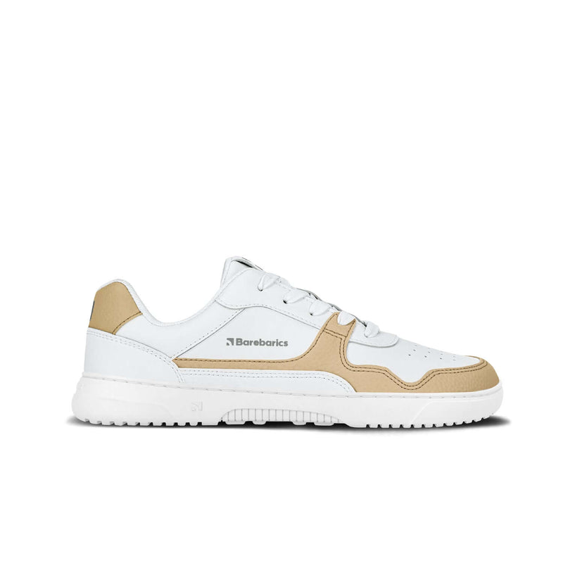 Load image into Gallery viewer, Barefoot Sneakers Barebarics Zing - White & Cream - Leather