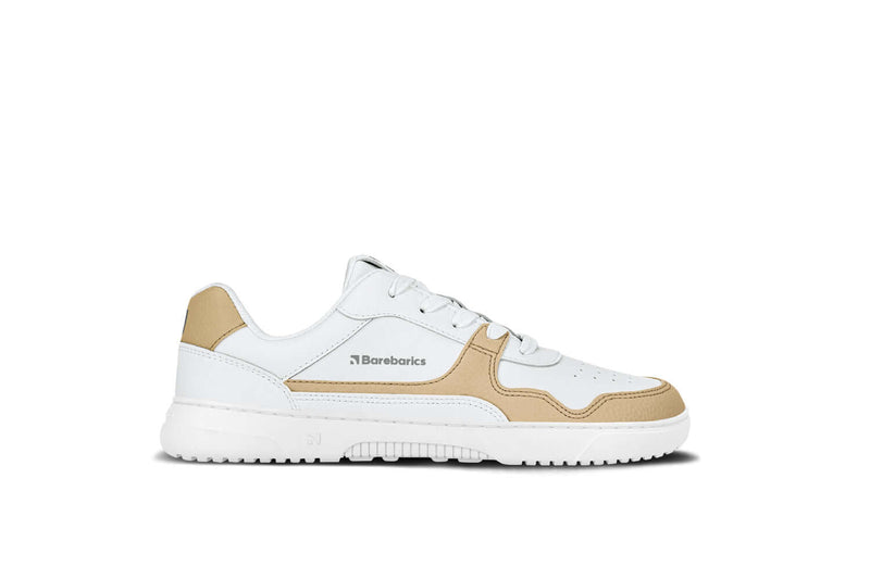 Load image into Gallery viewer, Barefoot Sneakers Barebarics Zing - White & Cream - Leather