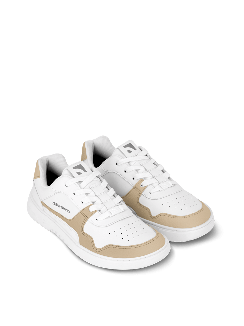 Load image into Gallery viewer, Barefoot Sneakers Barebarics Zing - White & Cream - Leather