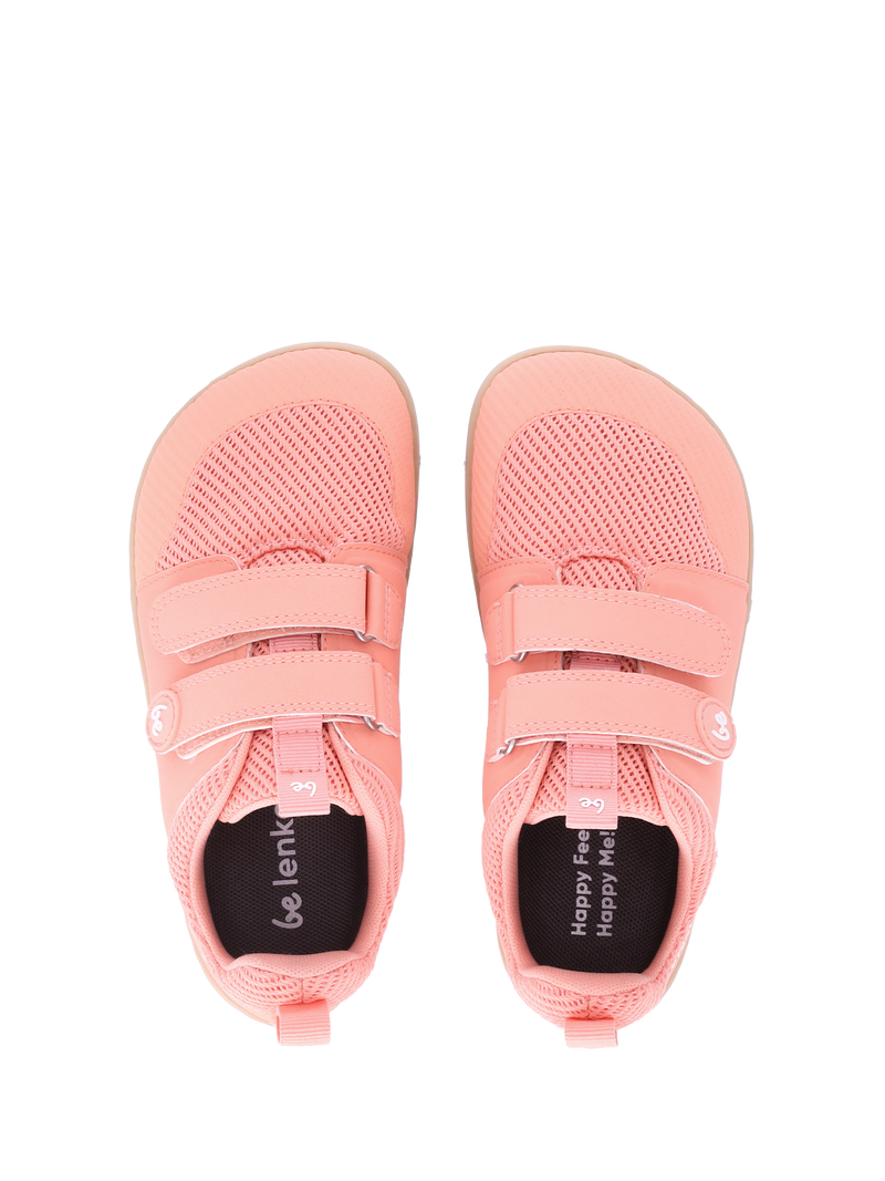Load image into Gallery viewer, Kids barefoot sneakers Be Lenka Bounty Junior - Coral Pink