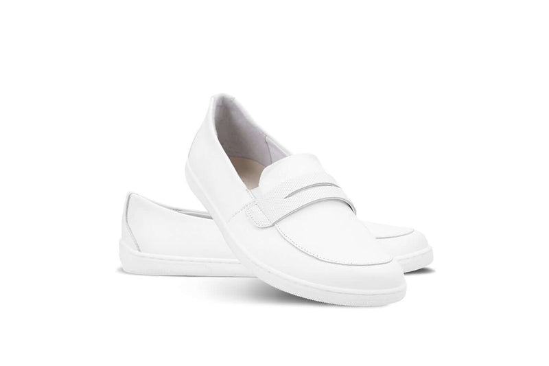 Load image into Gallery viewer, Eco-friendly Barefoot Moccasins Be Lenka Buena - All White